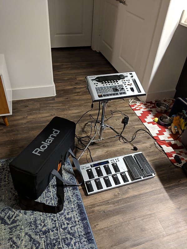 Roland VG-99 with FC-300 Foot Controller, Stand, Case | Reverb