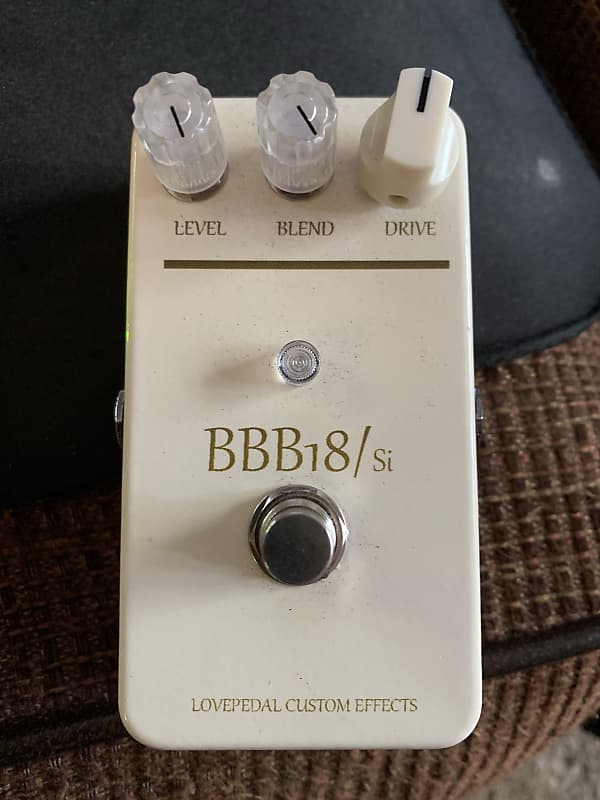 Lovepedal BBB18/Si White image 1