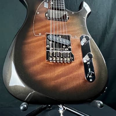 Moon Guitars Blood Moon-T 2021 Redwood Lambertones image 4
