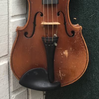 Old 1920's Jacobus Stainer Violin Copy & Case Czecho