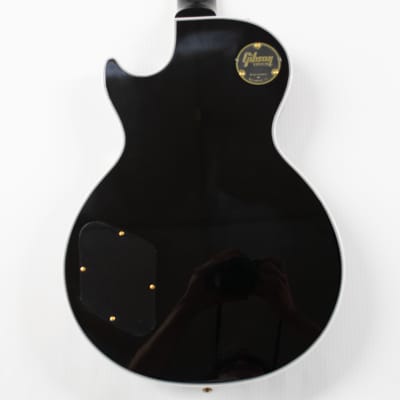Gibson Custom Les Paul Custom - Ebony with Ebony Fingerboard image 9