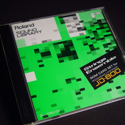 Roland Strings Ensemble ROM Card JD-800 JD-990 SL-JD80-04 - COLLECTOR CONDITON