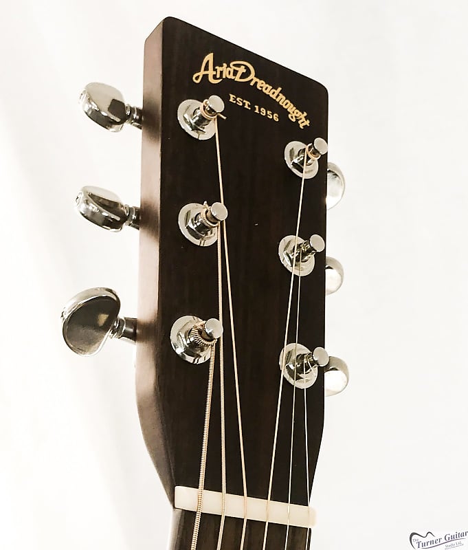 Aria Dreadnought EST 1956 ハードケース付き - ギター