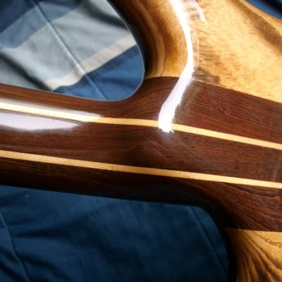 ESP Custom Shop Order SUGI (E) Bass  2011 Purple Heart Wood & Wenge CoA One of a Kind !! image 25
