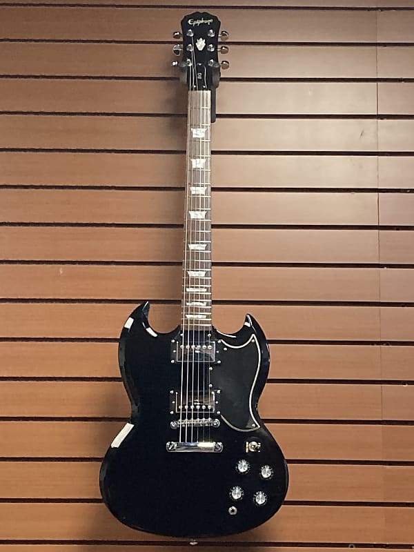 Epiphone SG G-400 in Ebony | Reverb