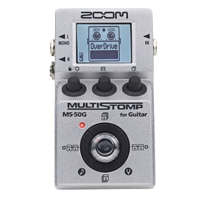 Zoom MS-50G MultiStomp Guitar Multi-Effect and Amp Modeling Pedal image 1