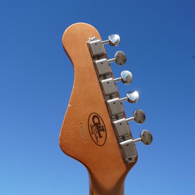 G&L USA CUSTOM SHOP Legacy - Yukon Gold Metallic Nitro Heavy Aged 6-String Electric Guitar w/ Tolex Custom Shop Case (2023) image 12