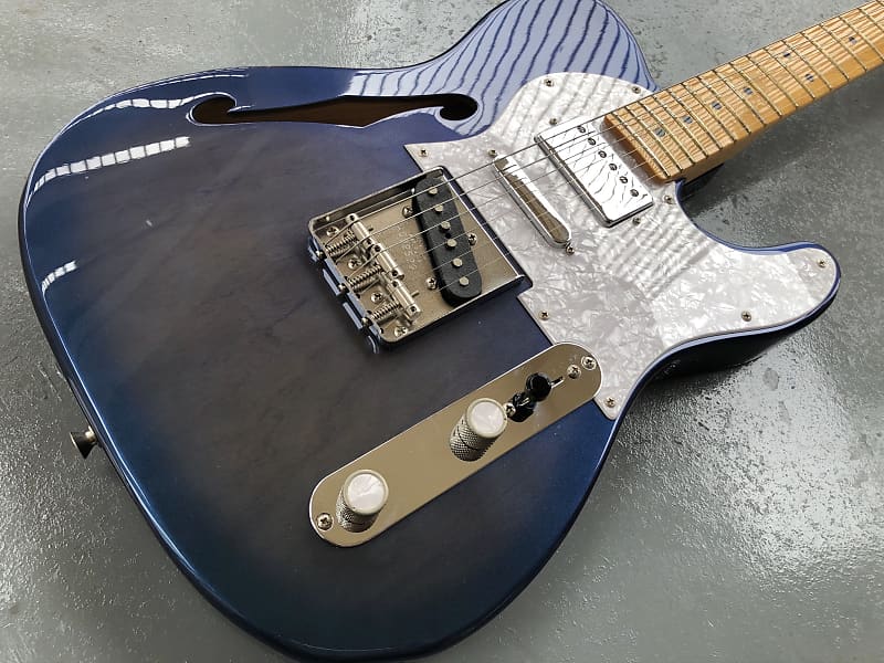 ☆レア!FENDER JAPAN 「TN-90SPL」 Blue Sunburst シンライン A ☆レア!FENDER JAPAN 「TN-90SPL」 Blue Sunburst シンライン A