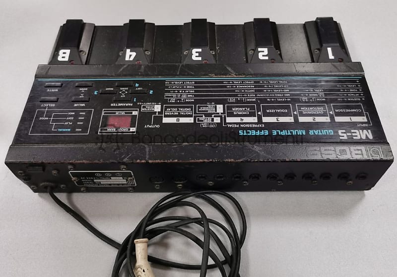 Boss ME-5 Guitar multieffect - Made in Japan | Reverb