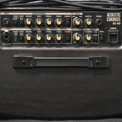 Roland AC-60RW Acoustic Chorus 2-Channel 60-Watt 2x6.5" Guitar Combo Amp - Rosewood image 6