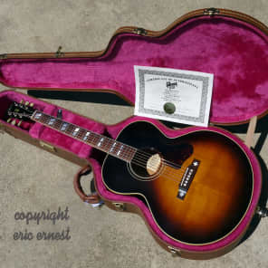1991 Gibson J-185 VS LIMITED EDITION 100 Sunburst acoustic guitar image 1