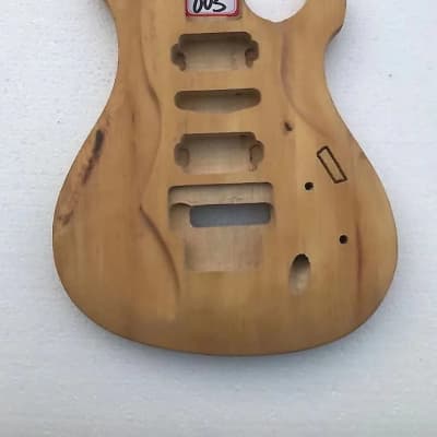 Unfinished Electric Guitar Body HSH image 1