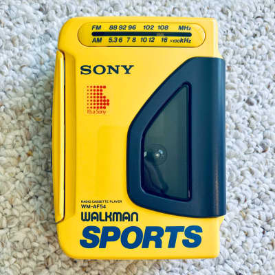 Sony WM-AF54 Walkman Cassette Player, Rare Japanese Version