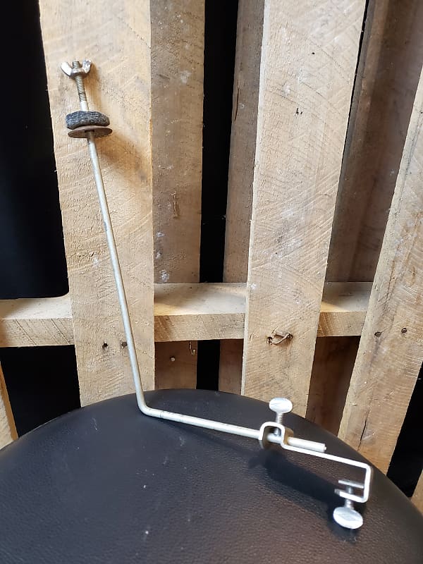 Slingerland Bass Drum mount cymbal or percussion arm Nickel Reverb