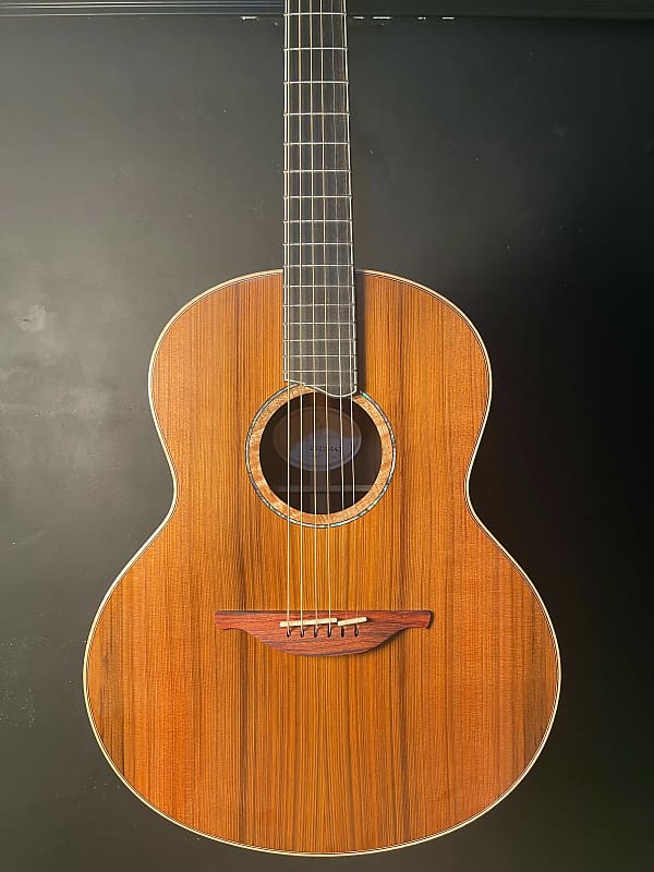 Hsienmo F shape Sinker Redwood solid top + Solid wild Indian rosewood with hardcase (SOLD) image 1