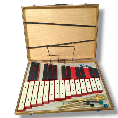 SUZUKI Sound Block Sb-26 Xylophone / Bells / Glockenspiel - Vintage 1980s Japan image 2
