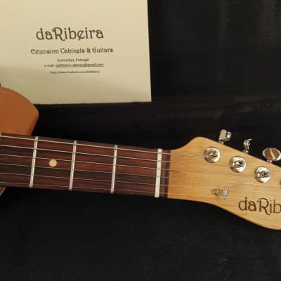 daRibeira  Apis Esquire Tele electric guitar in ash wood w/ Lollar P90 - Made in Portugal image 15