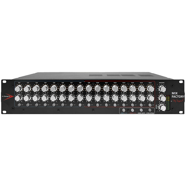 A-Designs Audio Mix Factory 16-Channel Analog Summing Mixer image 1