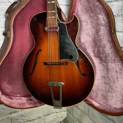 1953 Gibson L-4C w/ OHSC & DeArmond Pickup image 1