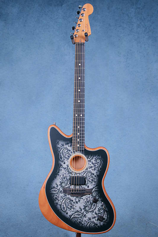 ギター American Acoustasonic Black Paisley アコースタソニック にペイズリーデザインが新登場！『AMERICAN