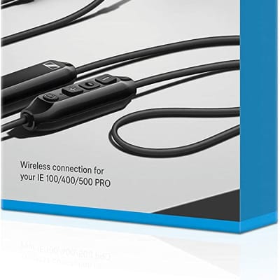 Sennheiser IE PRO BT CONNECTOR Wireless Bluetooth Dynamic In-Ear Monitoring Headphones, Black image 2