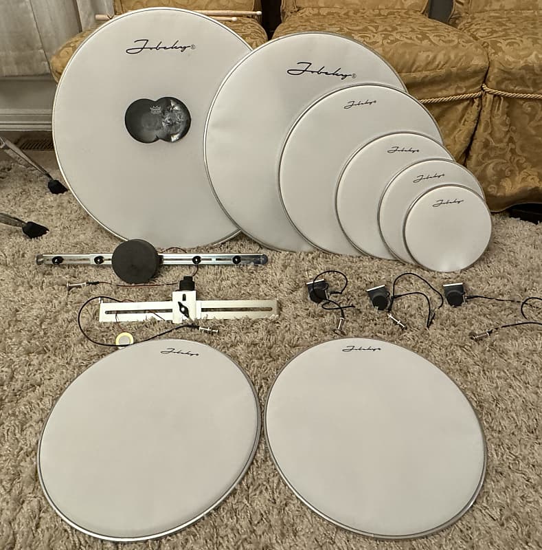 Jobecky 2Ply Mesh Heads and Triggers Jobecky 2022 Reverb