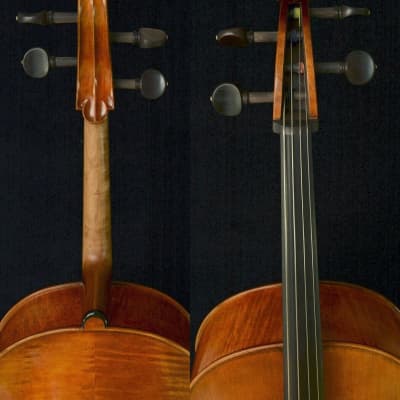 Outstanding 7/8 Cello Master's Own Work 200-year old Spruce No.W007 image 3