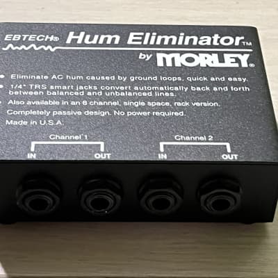 Ebtech HE-2 Dual-Channel Hum Eliminator | Reverb The Netherlands