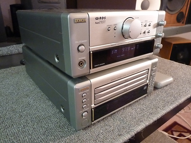 アンプ DENON PERSONAL COMPONENT SYSTEM Denon Personal Component System CD UDCM-M10 cassette DRR-M10