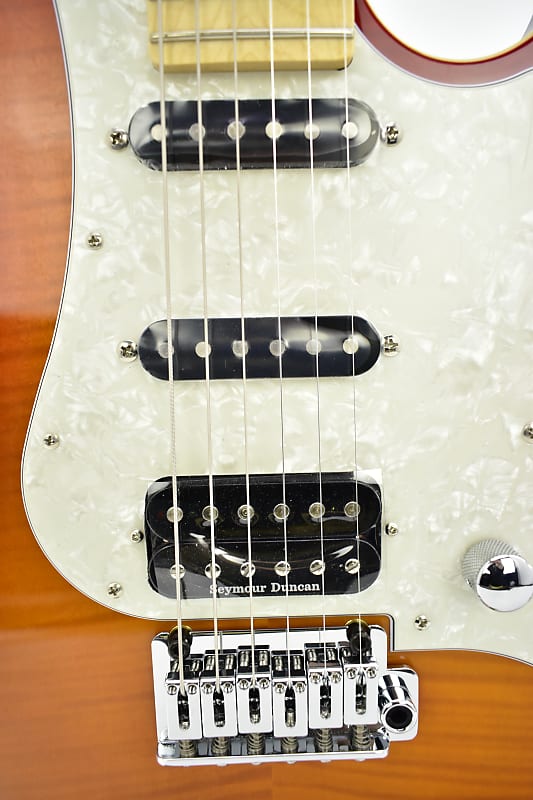 FGN Fujigen Odyssey HSS J standard Maple 2022 Fireburst FGN Fujigen Odyssey HSS J standard Maple 2022 Fireburst