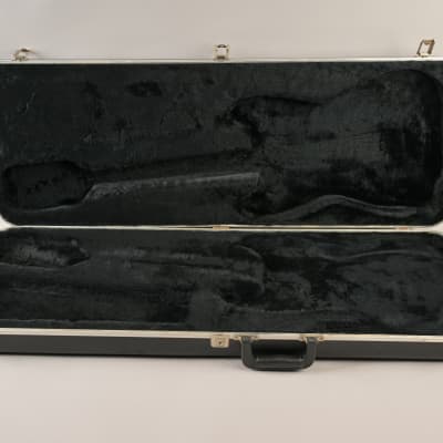 Vintage 1977 1978 1979 1980 1981 Fender Stratocaster Telecaster Molded Plastic Guitar Black CASE USA 1970s image 3