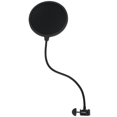 Gator RI-POPFILTER Rok-It Single Layer Microphone Pop Filter with Clamp Mount image 1