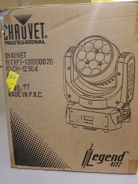 Chauvet Legend 412Z RGBW DMX LED Zoom Wash Light image 1
