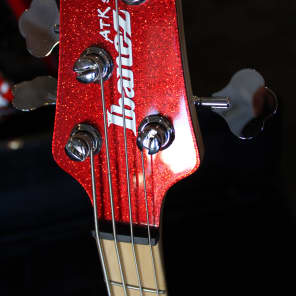 Ibanez ATK 300 Bass 2008 Red Sparkle image 3