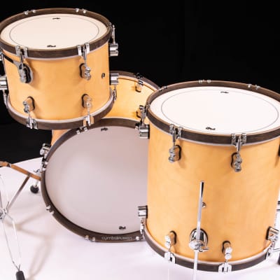 PDP Concept Classic 3pc 22" - Natural / Walnut Hoops w/ STM Mount image 3