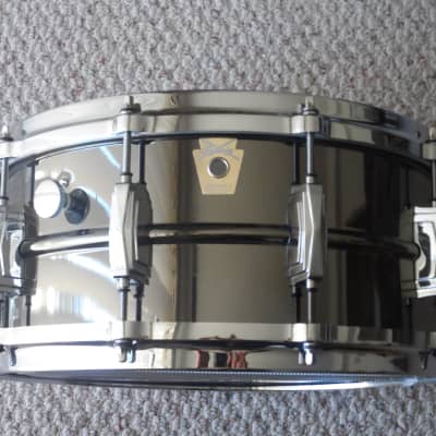 Ludwig LB417M Black Beauty 6.5x14" Brass Snare Drum with P-86 Millennium Strainer	