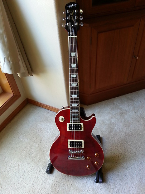 【公式】フジのお歳暮・冬ギフト Epiphone Les Paul Classic Quilt Top Wine Red | Reverb ギター