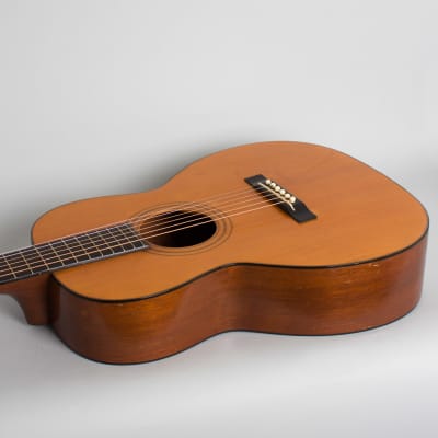 Regal  MarvelTone Style #3 Flat Top Acoustic Guitar,  c. 1930, ser. #2094, black chipboard case. image 7
