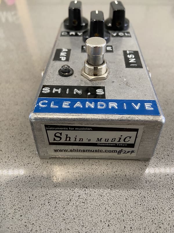 Shin's Music Cleandrive Pedal! Clean Drive Overdrive! | Reverb Shin's Music Cleandrive Pedal! Clean Drive Overdrive! | Reverb