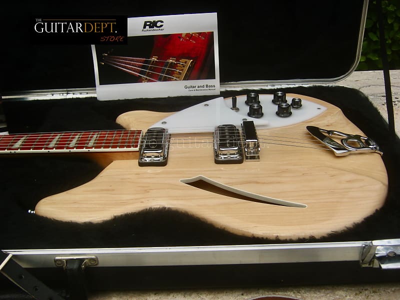 ♚ MINTER !♚ 2005 RICKENBACKER 360-6 Deluxe ♚ MapleGlo ♚ Shark Tooth ♚330♚ 18 Years ! ♚ SUPERB image 1