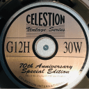 Celestion G12H 70th Anniversary 12" 30-Watt 16 Ohm Replacement Speaker