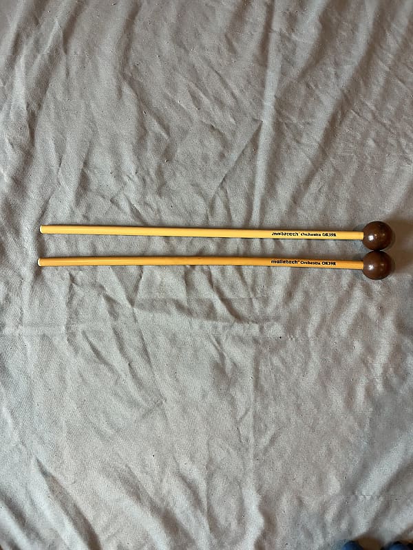 Malletech Orchestral Series Hard Rattan Xylophone Mallets Reverb