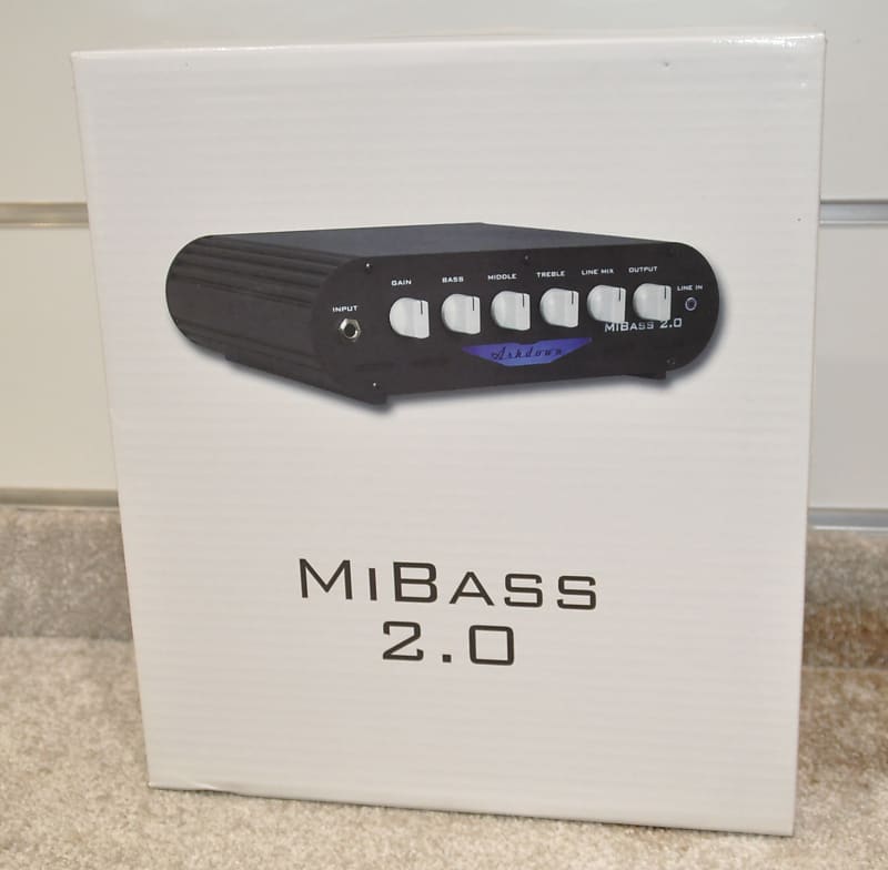 Ashdown MiBass 2.0 600-Watt Portable Bass Amp Head | Reverb