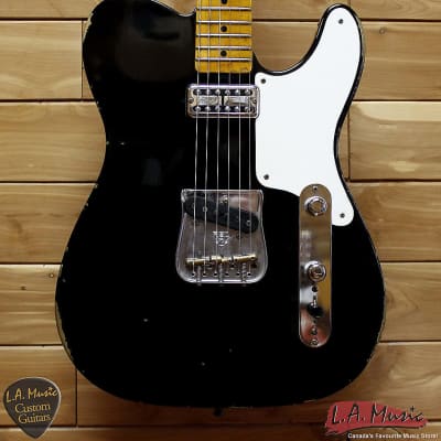 Fender Custom Shop Limited Edition Relic Tele Caballo Tono, Maple Fingerboard, Black 1510046806 image 6