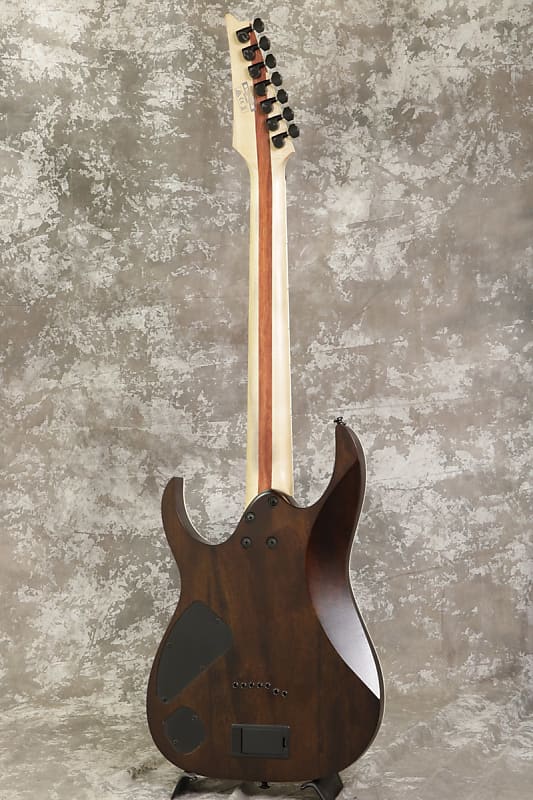 Ibanez RGIR27BFE 7弦ギター EMG搭載 Ibanez RGIR27BFE Iron Label - Walnut Flat, 7-String | Sweetwater
