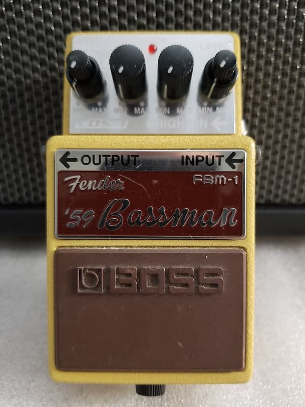 Boss FBM-1 Fender '59 Bassman 2007 - Present - Tan | Reverb