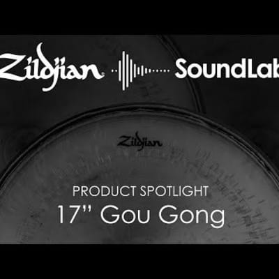Zildjian GOU GONG ETCHED LOGO 17" image 5
