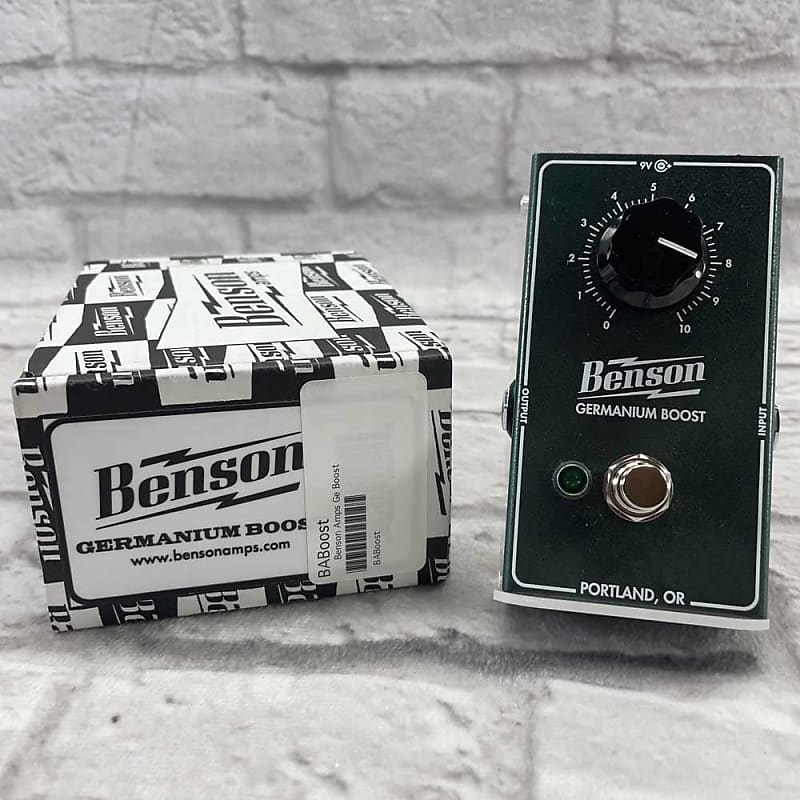 Used: Benson Amps Germanium Boost Pedal | Reverb