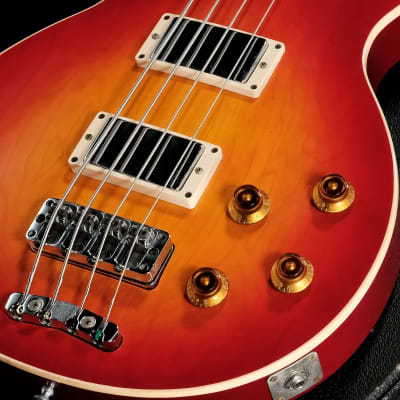 Gibson Les Paul Standard Bass LPB-3 1997 Heritage Cherry Sunburst image 2