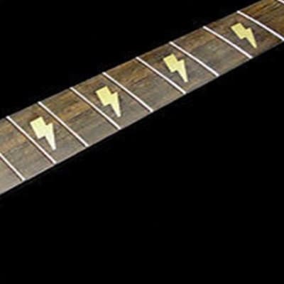 Lightning Bolt AC/DC Gold Stickers Inlay Fret Markers Guitar | Reverb